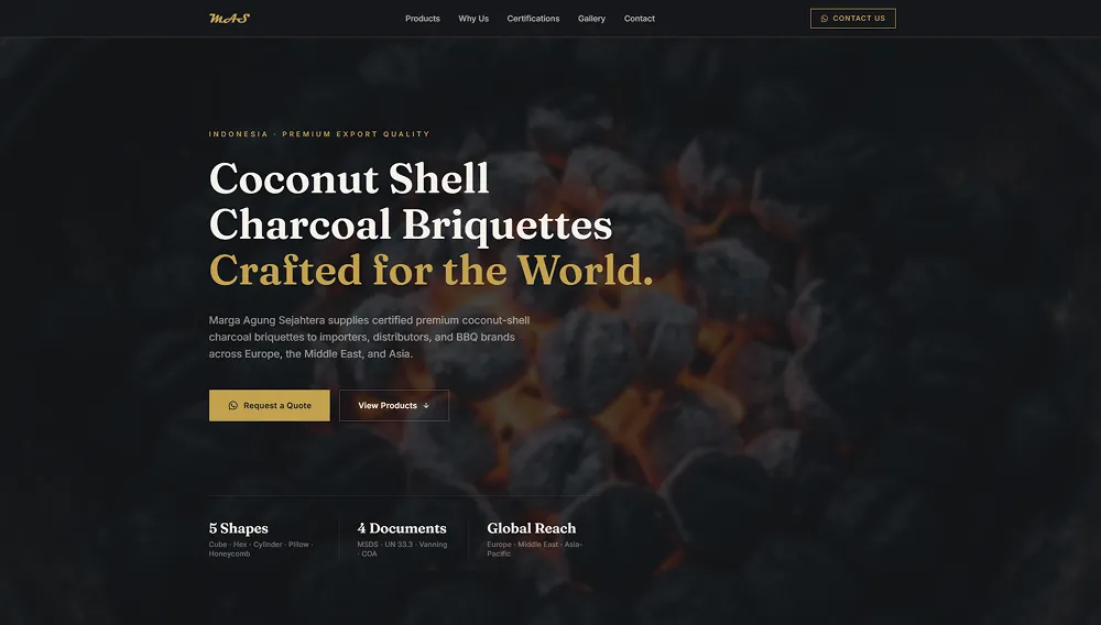 MAS Briquettes