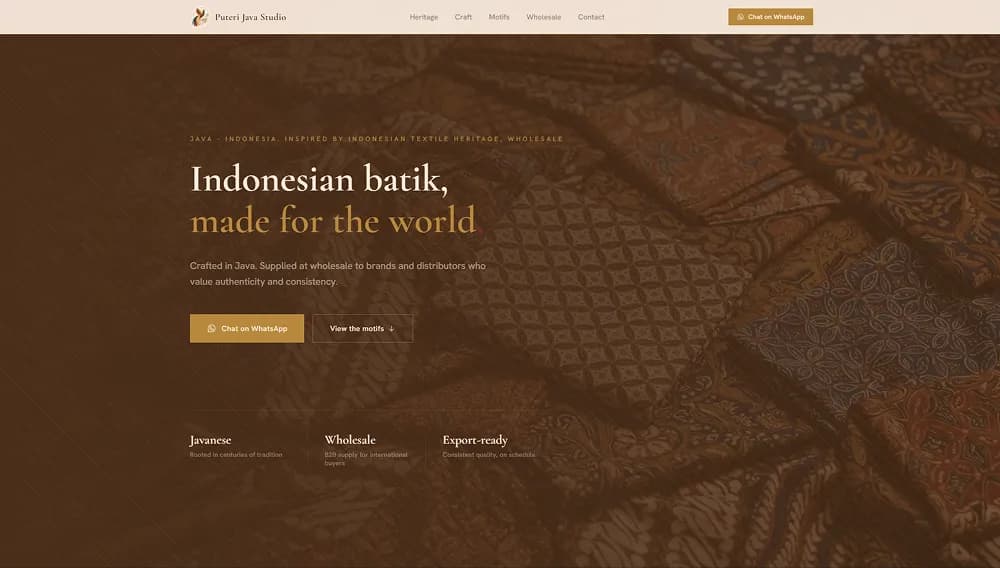 Puteri Java Studio