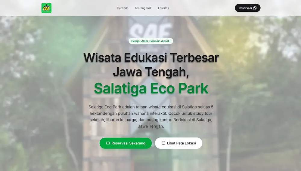 SAE Park Website